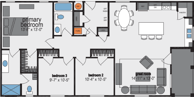 Skyliner-h202a1 floor plan and hero home features