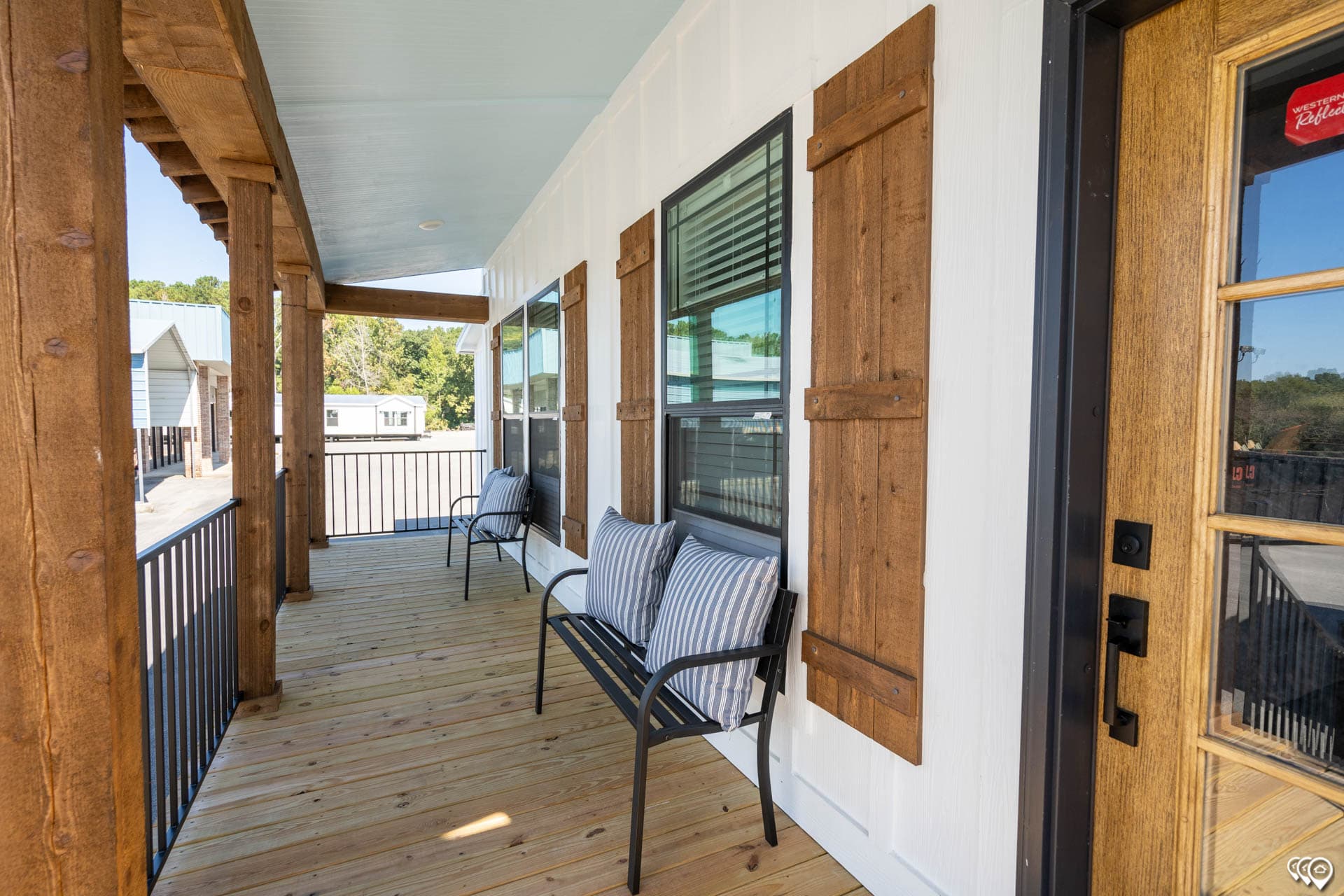 The barndominium 2 exterior home features