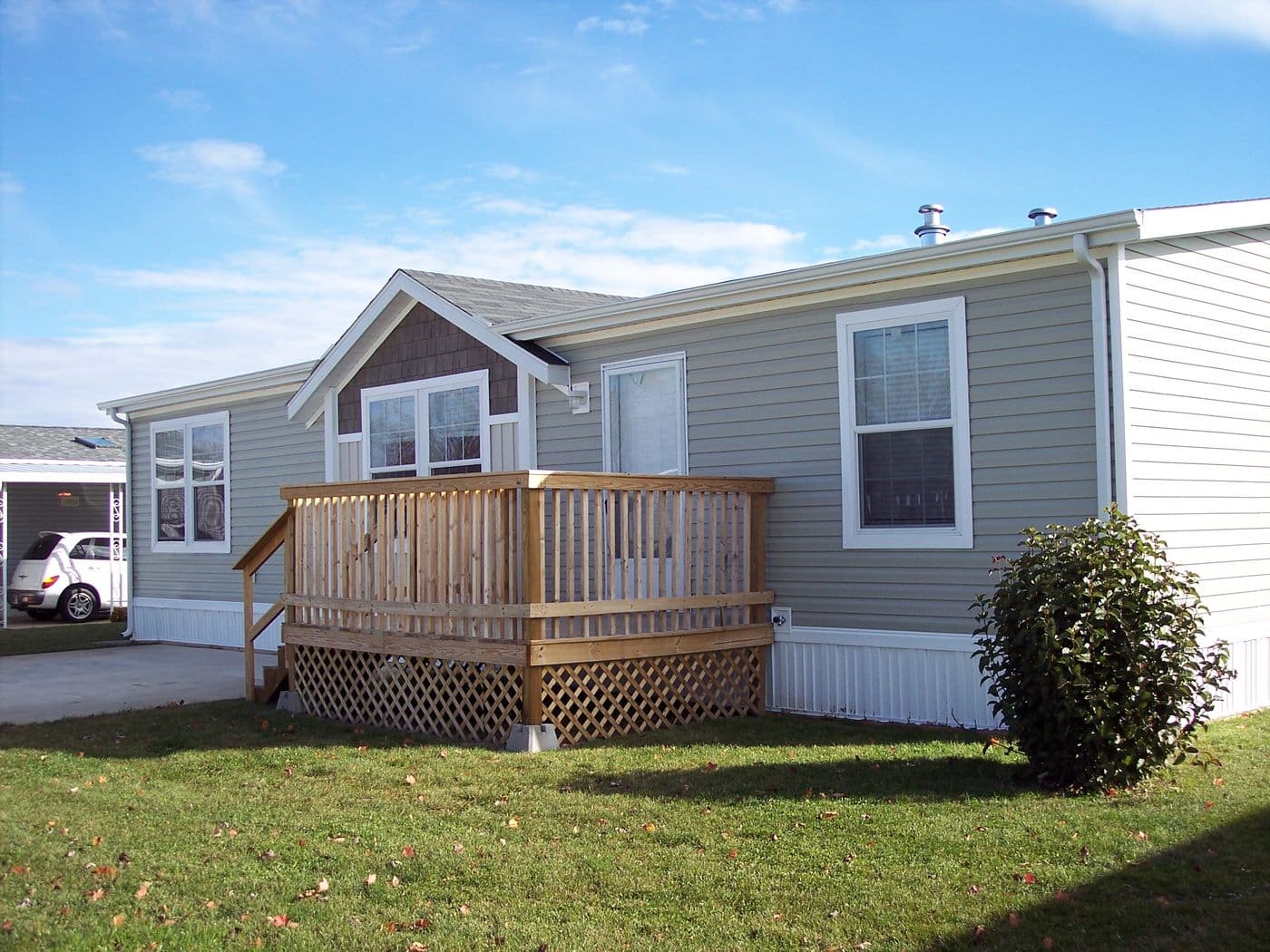 Spring meadow hero, elevation, and exterior home features